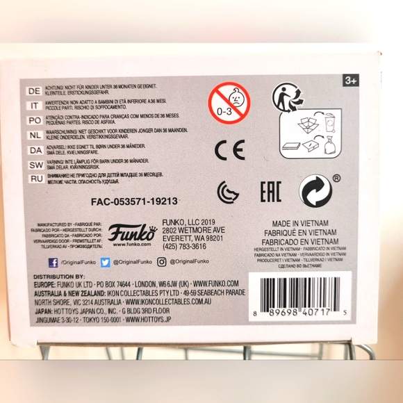 New Funko Pop! Marvel 80th Iceman Bobble-Head #504 - Picture 7 of 7